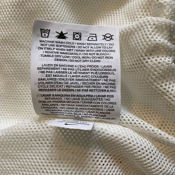 Nike XS 0-2 Women's Sportswear Original Windrunner Jacket Sail White EUC - Picture 5 of 12